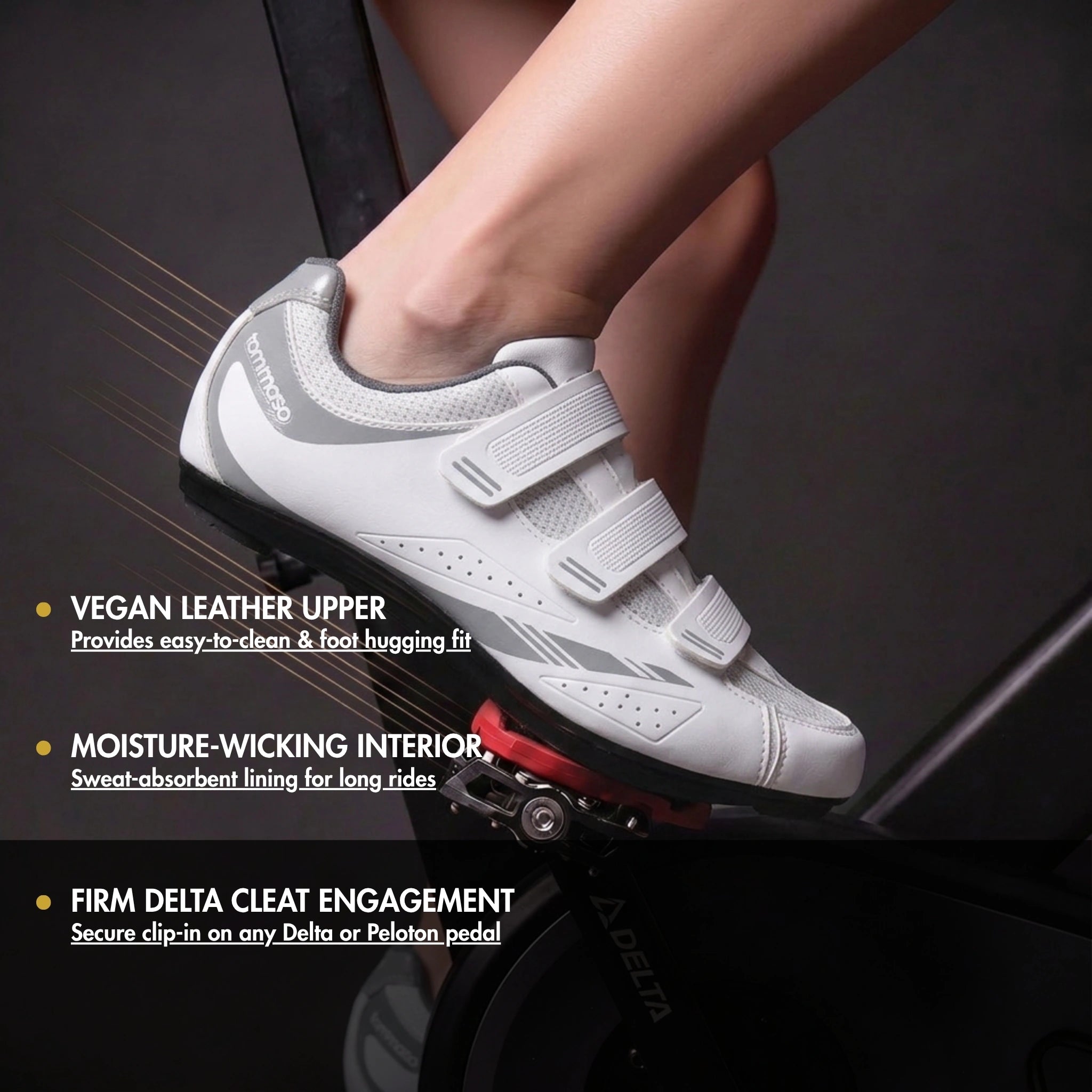 Pista 100 - Peloton Cycling Shoes - Delta Cleats Included