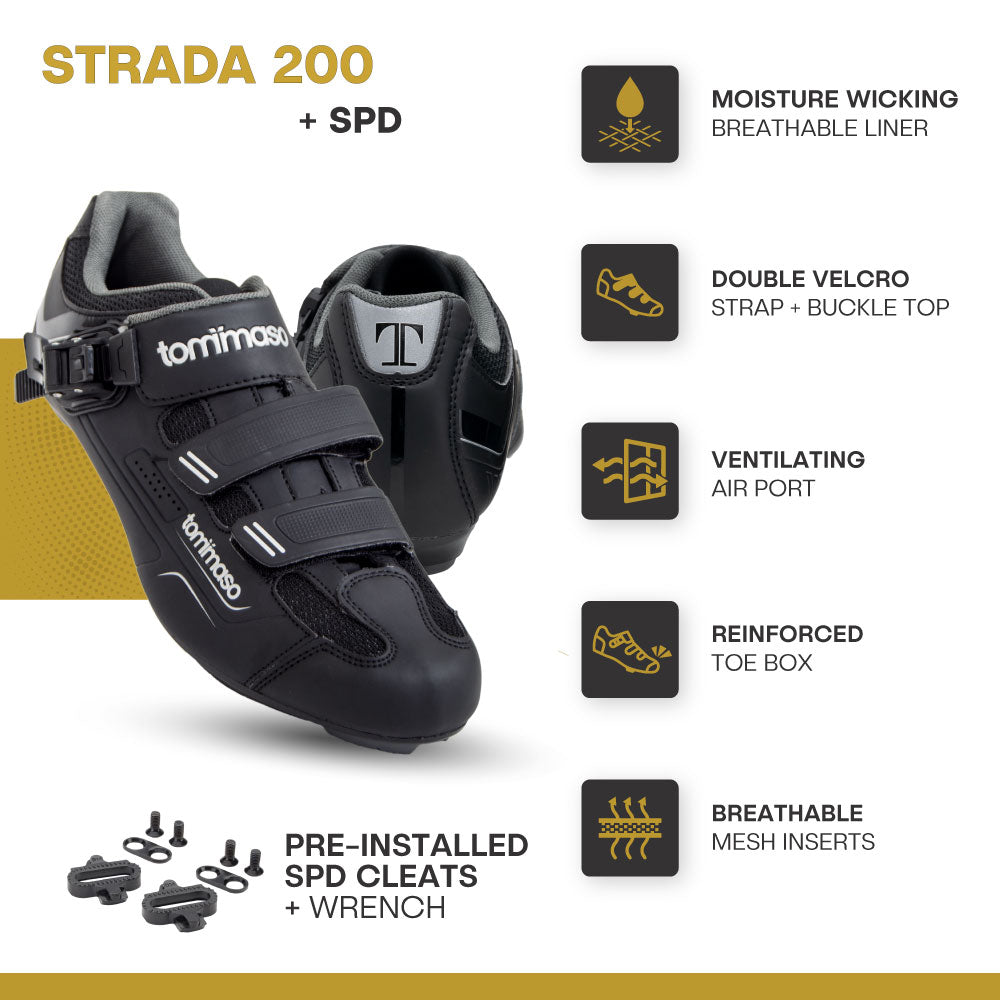 Strada 200 - Indoor Cycling / SPD Cleats Included