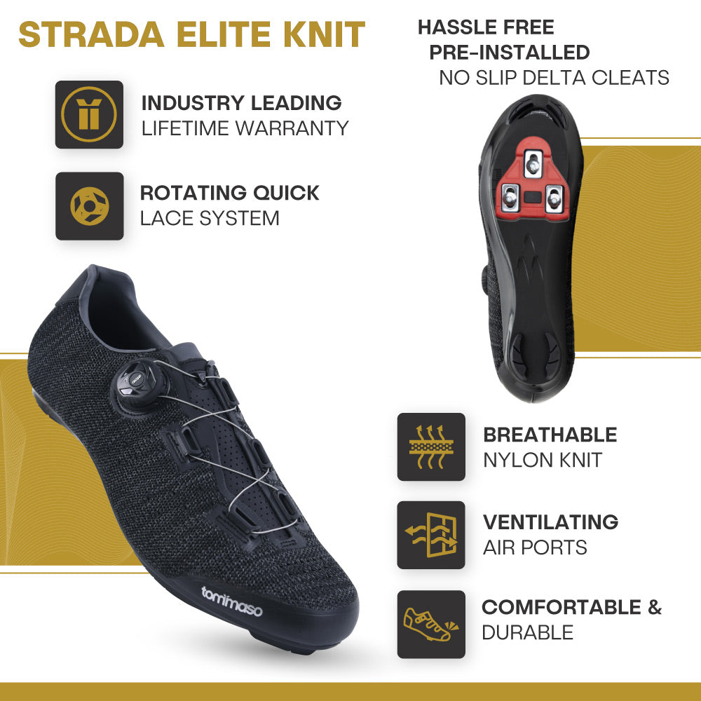 Strada Elite - Peloton / Delta Cleats Included