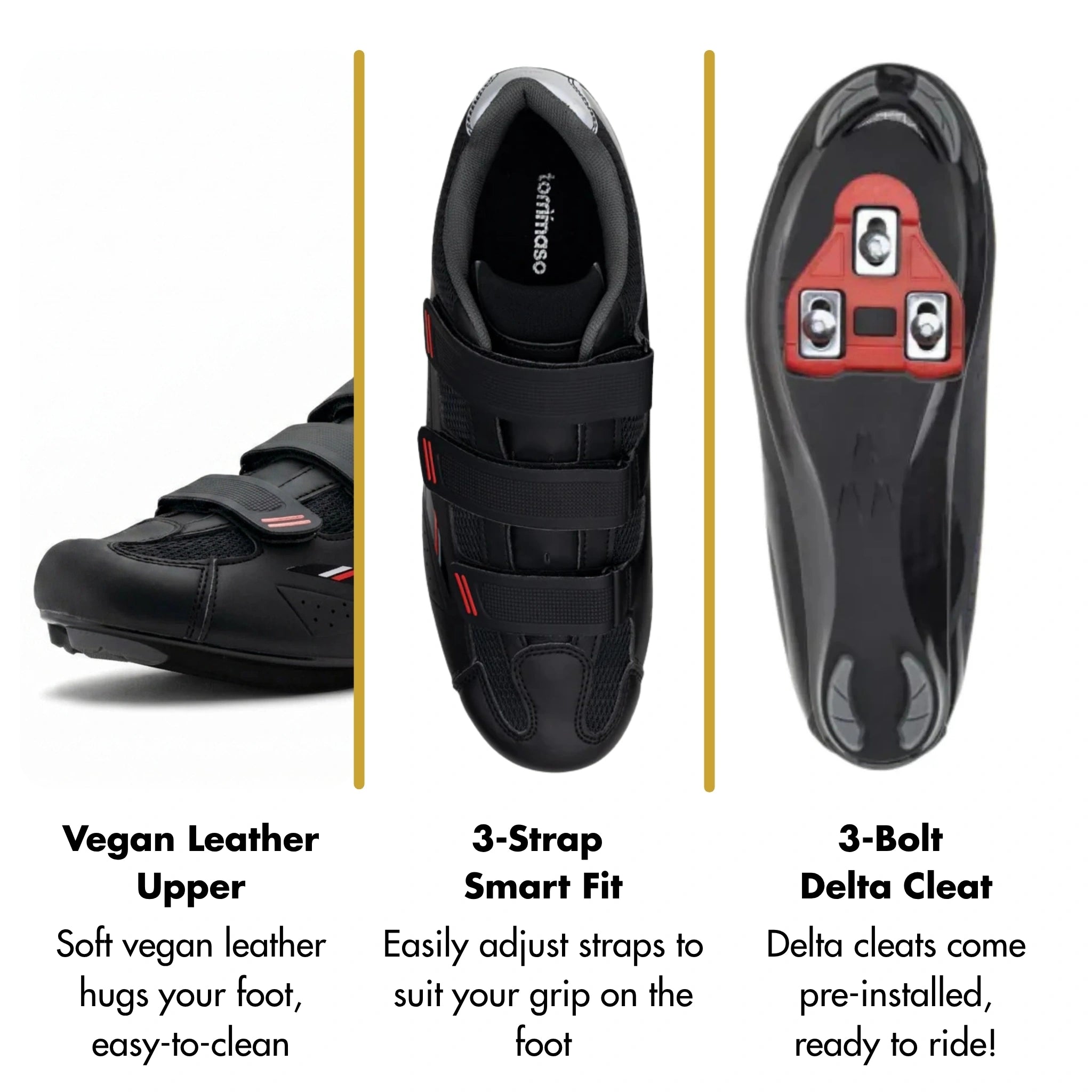 Strada 100 - Peloton Cycling Shoes - Delta Cleats Included