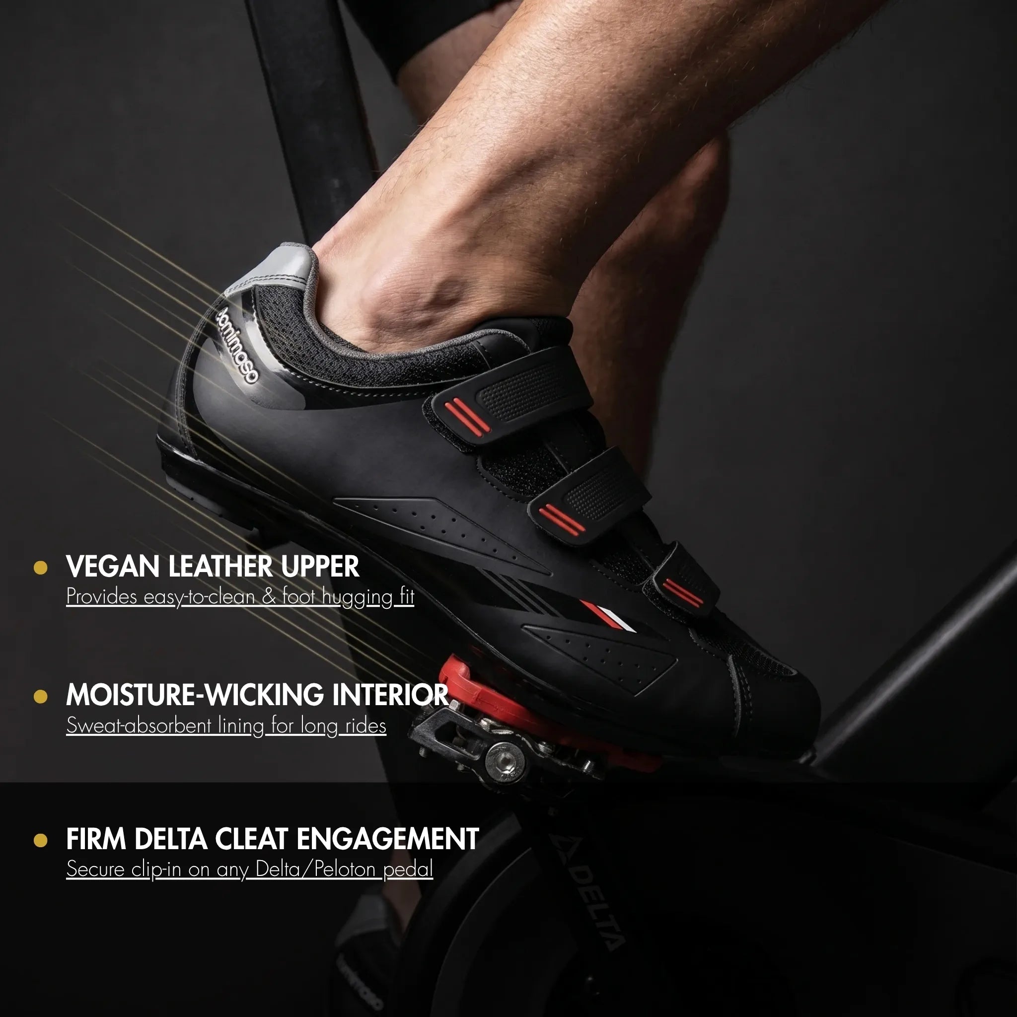 Strada 100 - Peloton Cycling Shoes - Delta Cleats Included