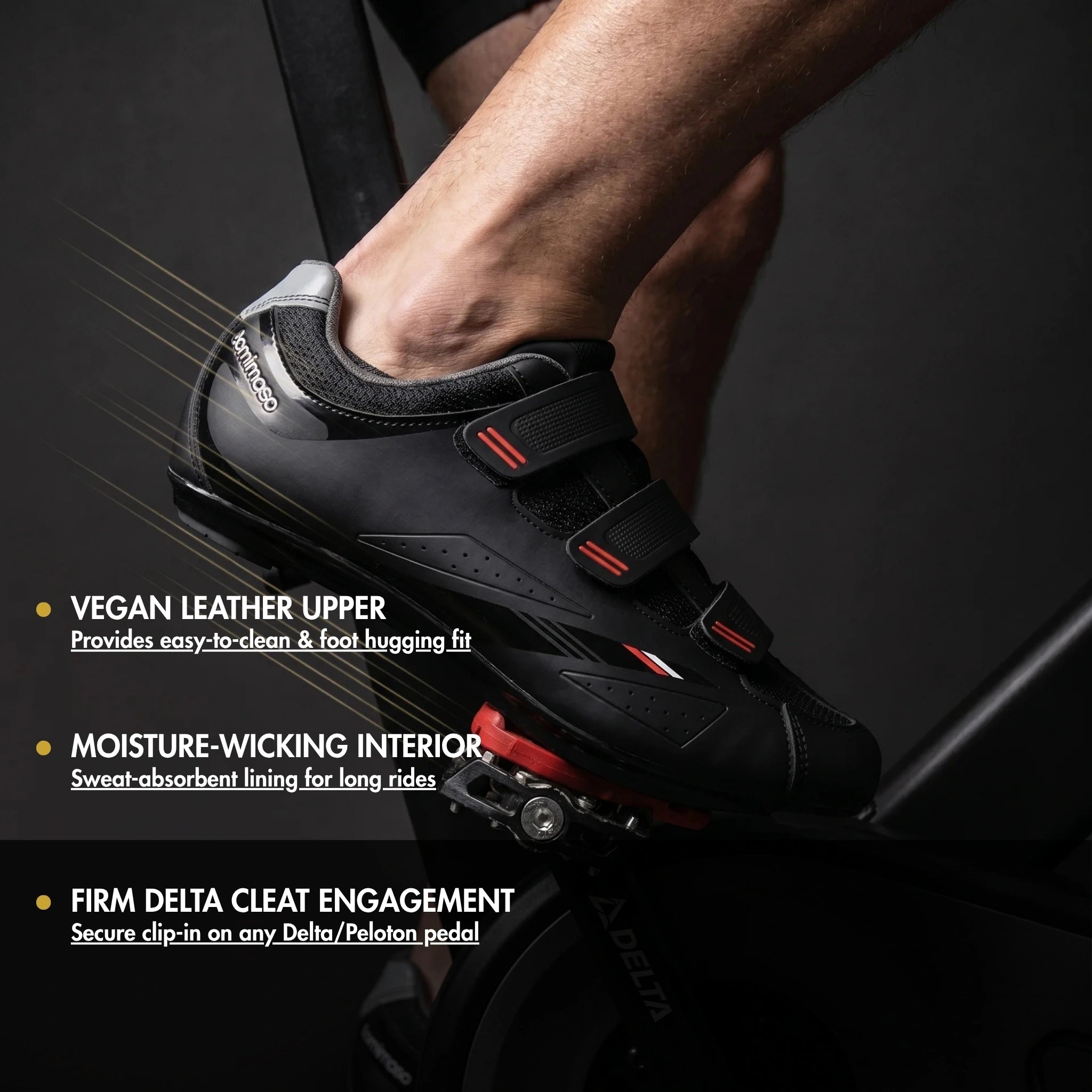 Strada 100 - Peloton Cycling Shoes - Delta Cleats Included