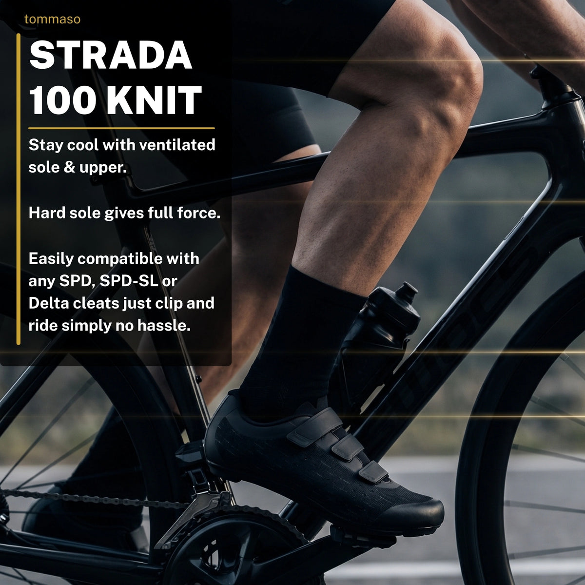 Men's Strada 100 Knit - Road Cycling