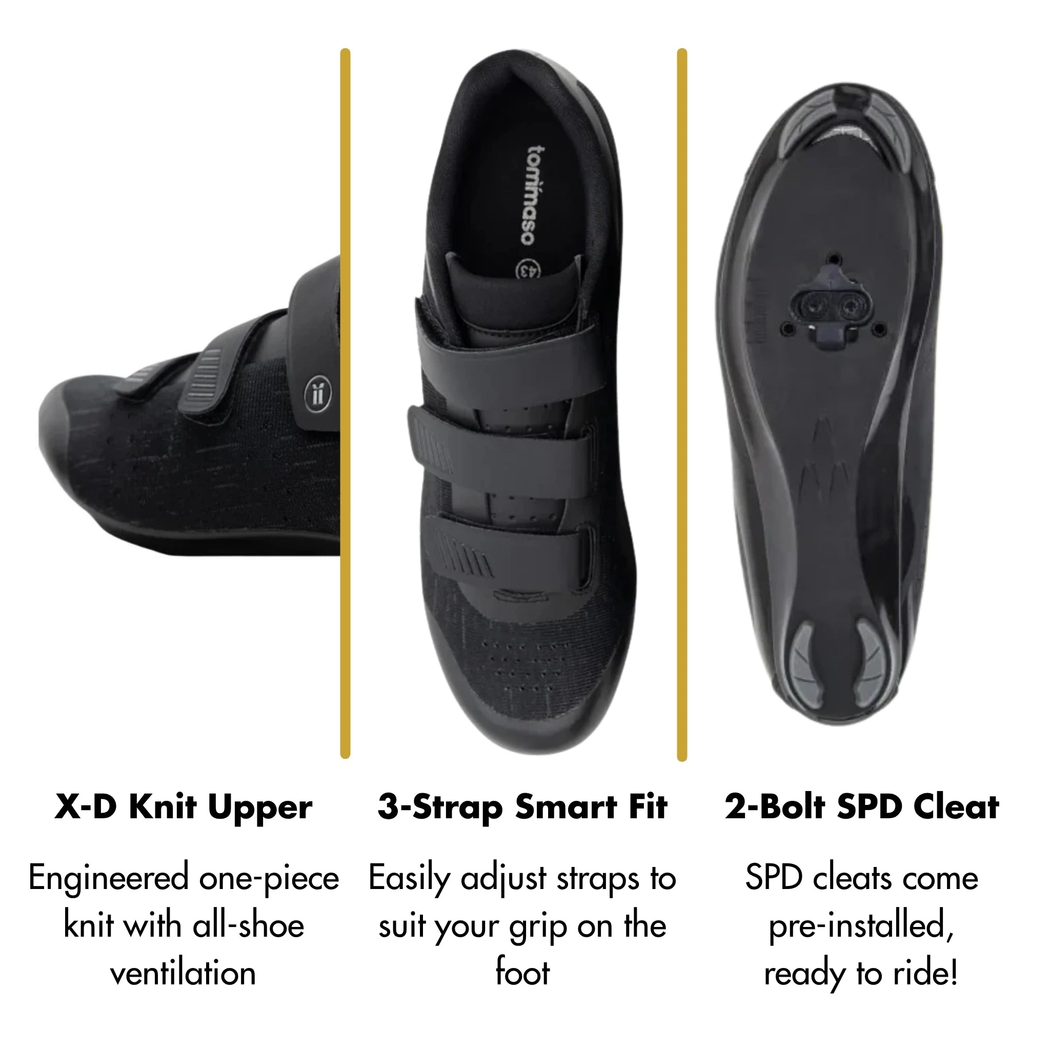 Strada 100 Knit - Indoor Cycling / SPD Cleats Included