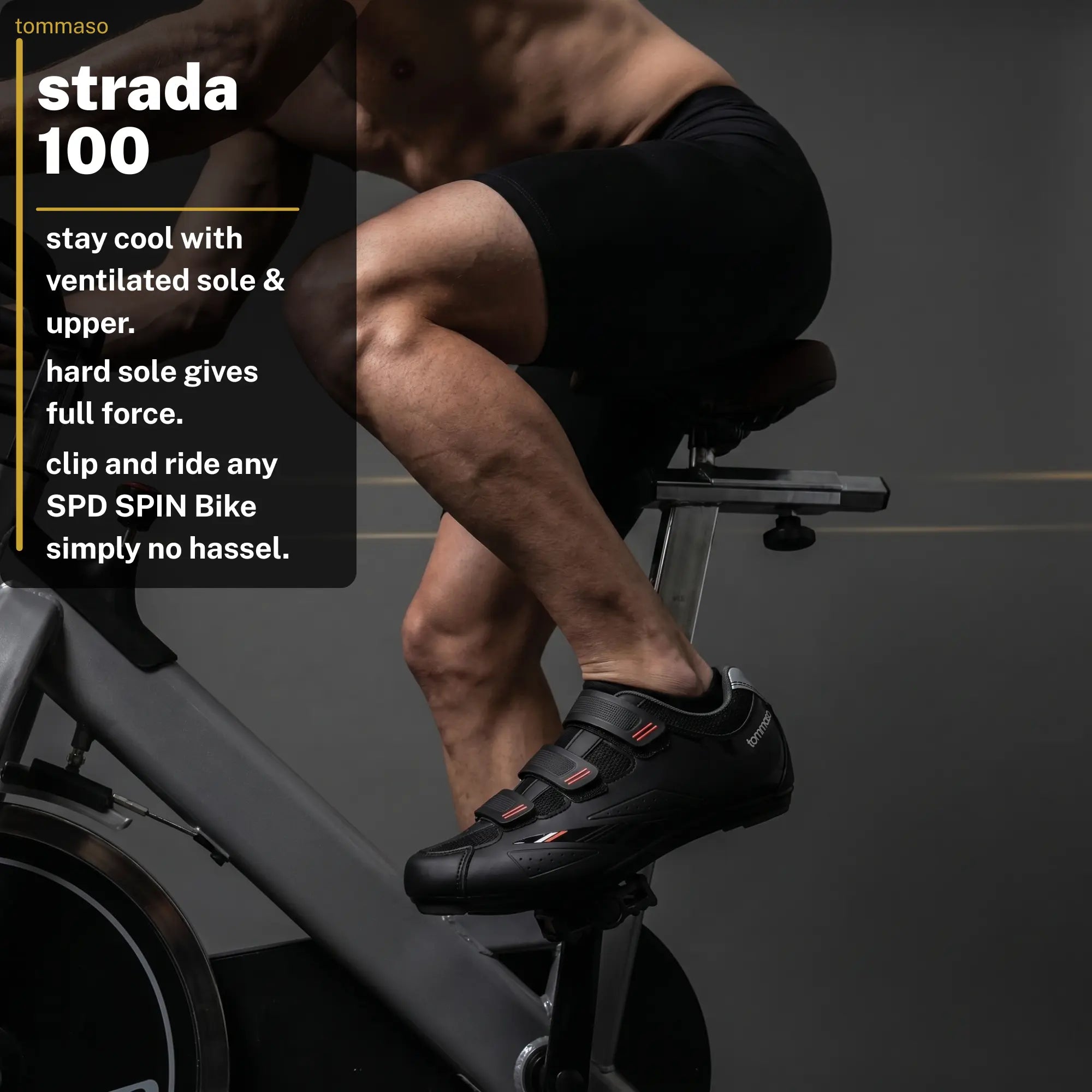 Strada 100 - Indoor Cycling/SPD Cleat Included