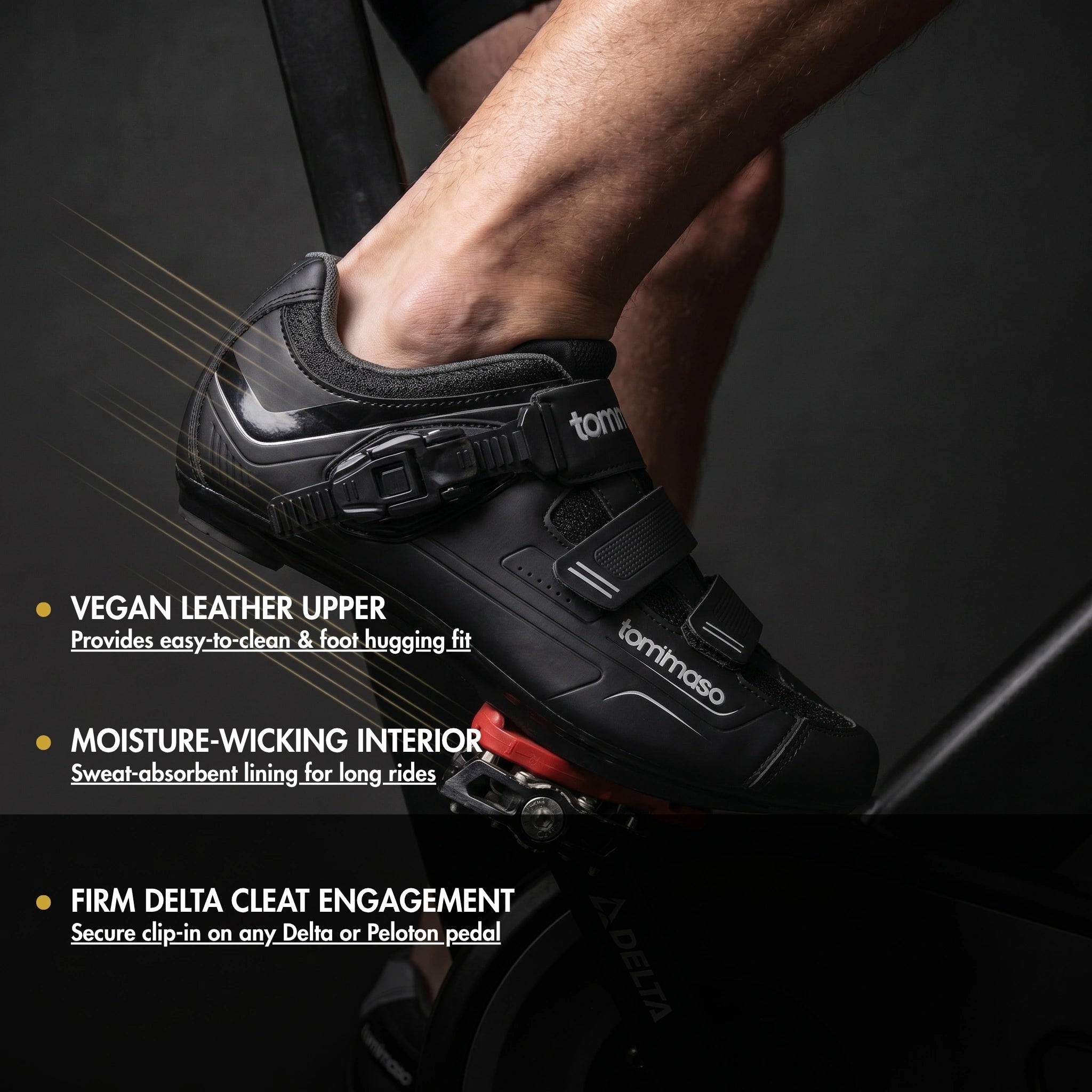 Strada 200 - Peloton Cycling Shoes - Delta Cleats Included
