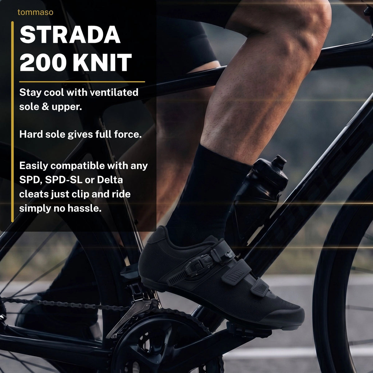 Men's Strada 200 Knit - Road Cycling