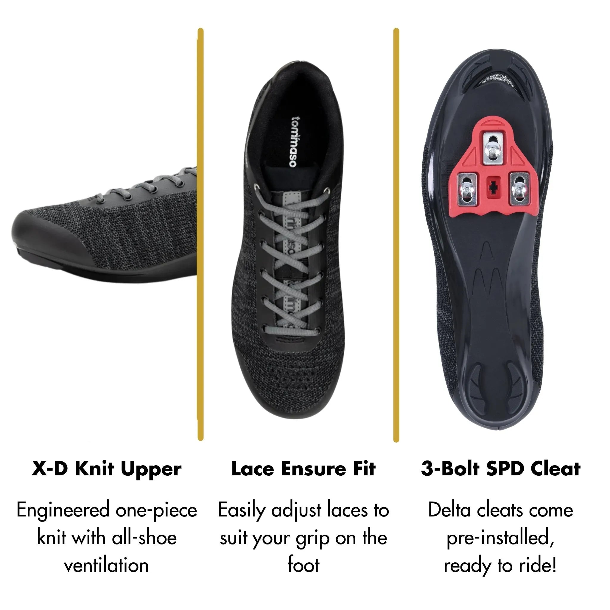 Strada Aria - Peloton Cycling Shoes - Delta Cleats Included