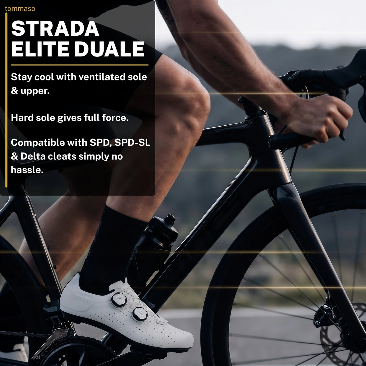 Men's Strada Elite Duale - Road Cycling