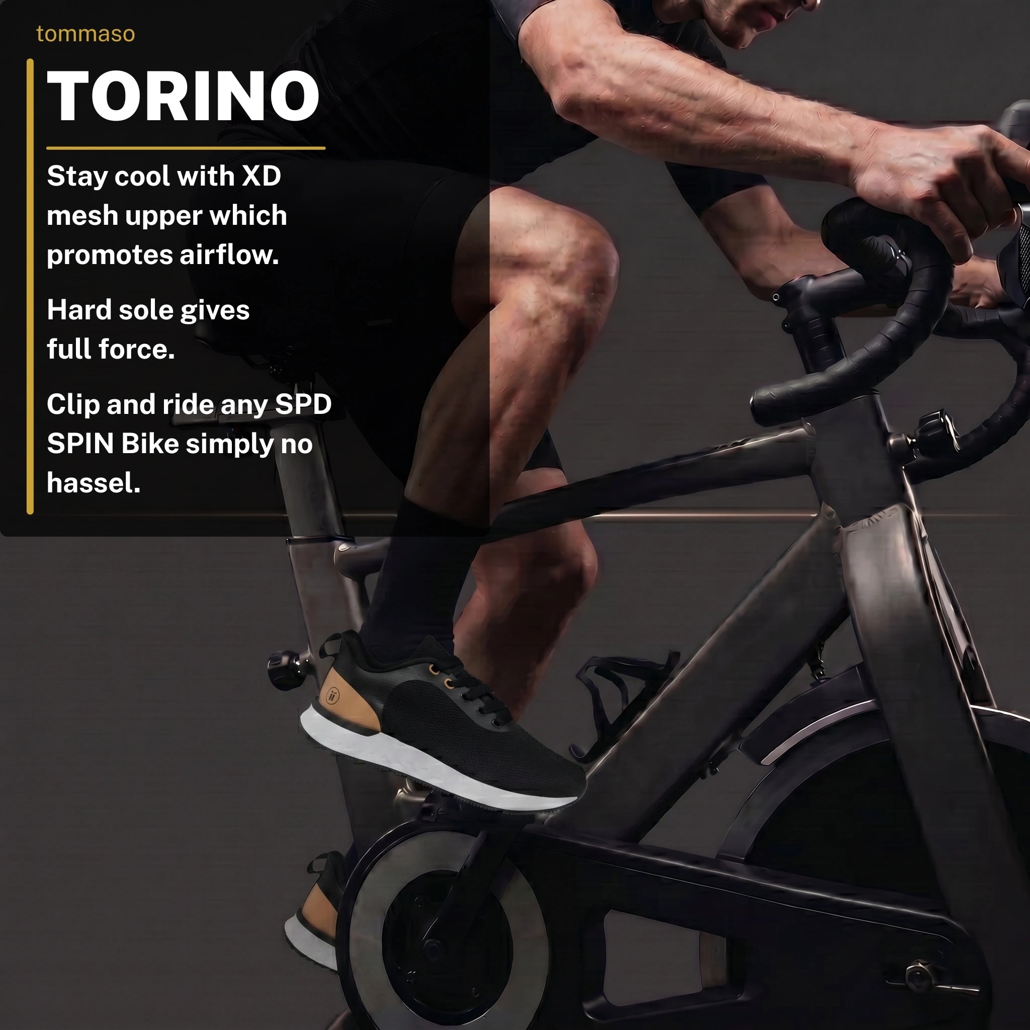 Torino - Indoor Cycling / SPD Cleats Included