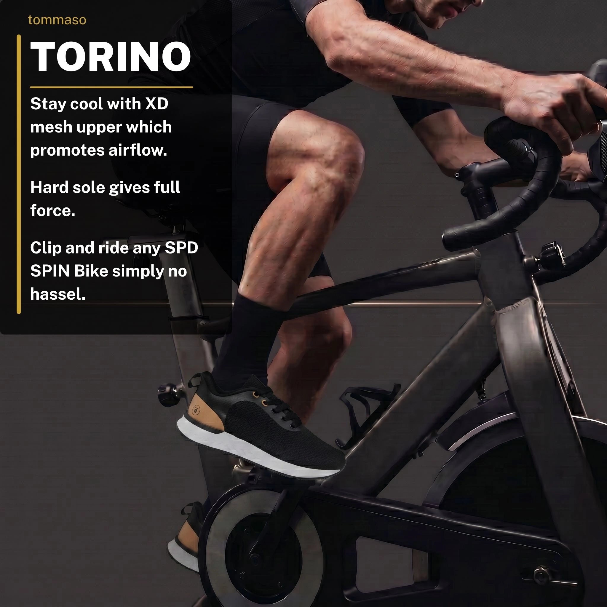 Torino - Indoor Cycling / SPD Cleats Included