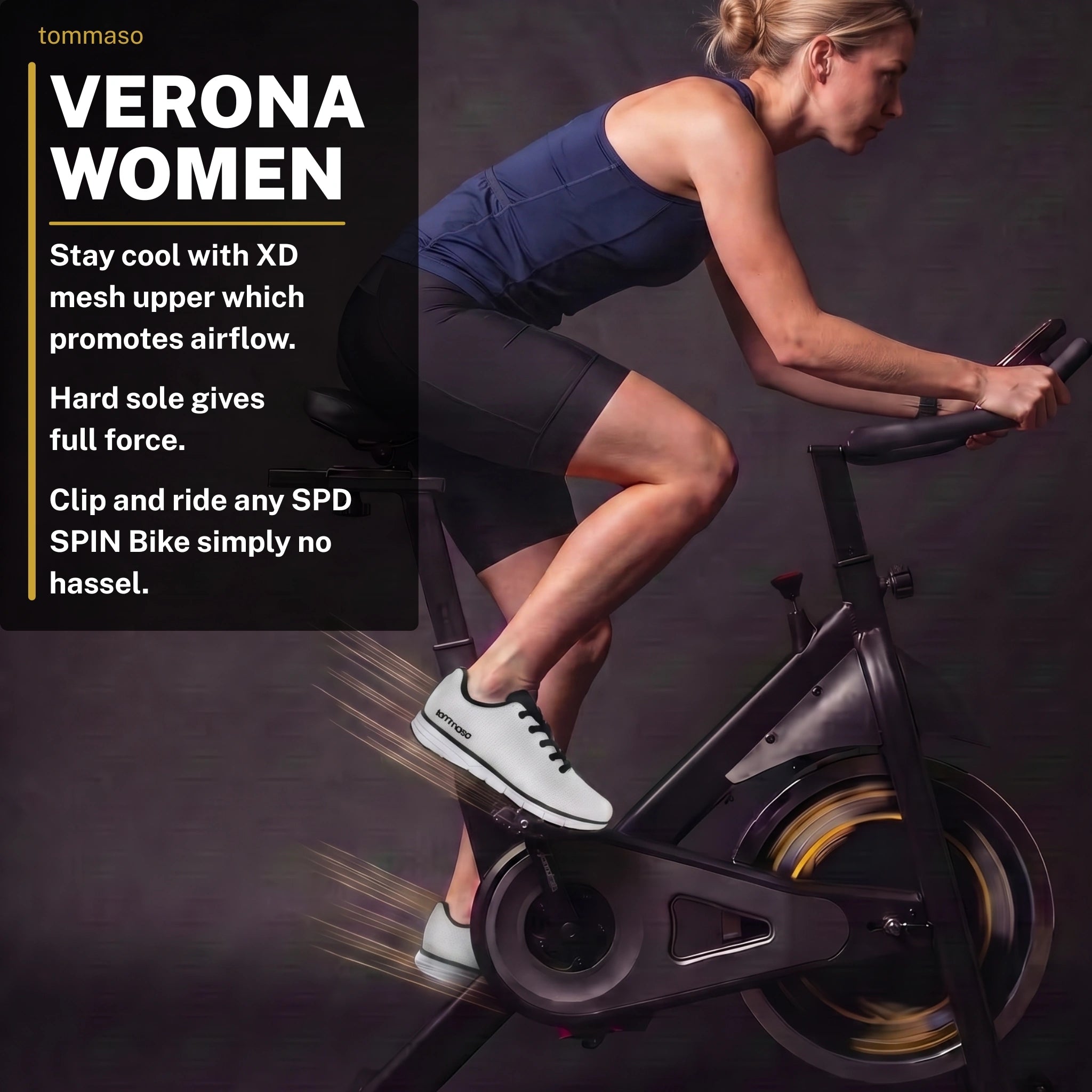 Women's Verona / SPD Cleats Included