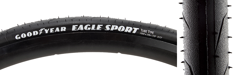 Goodyear Eagle Sport 700X28C Tire – Tommaso Cycling