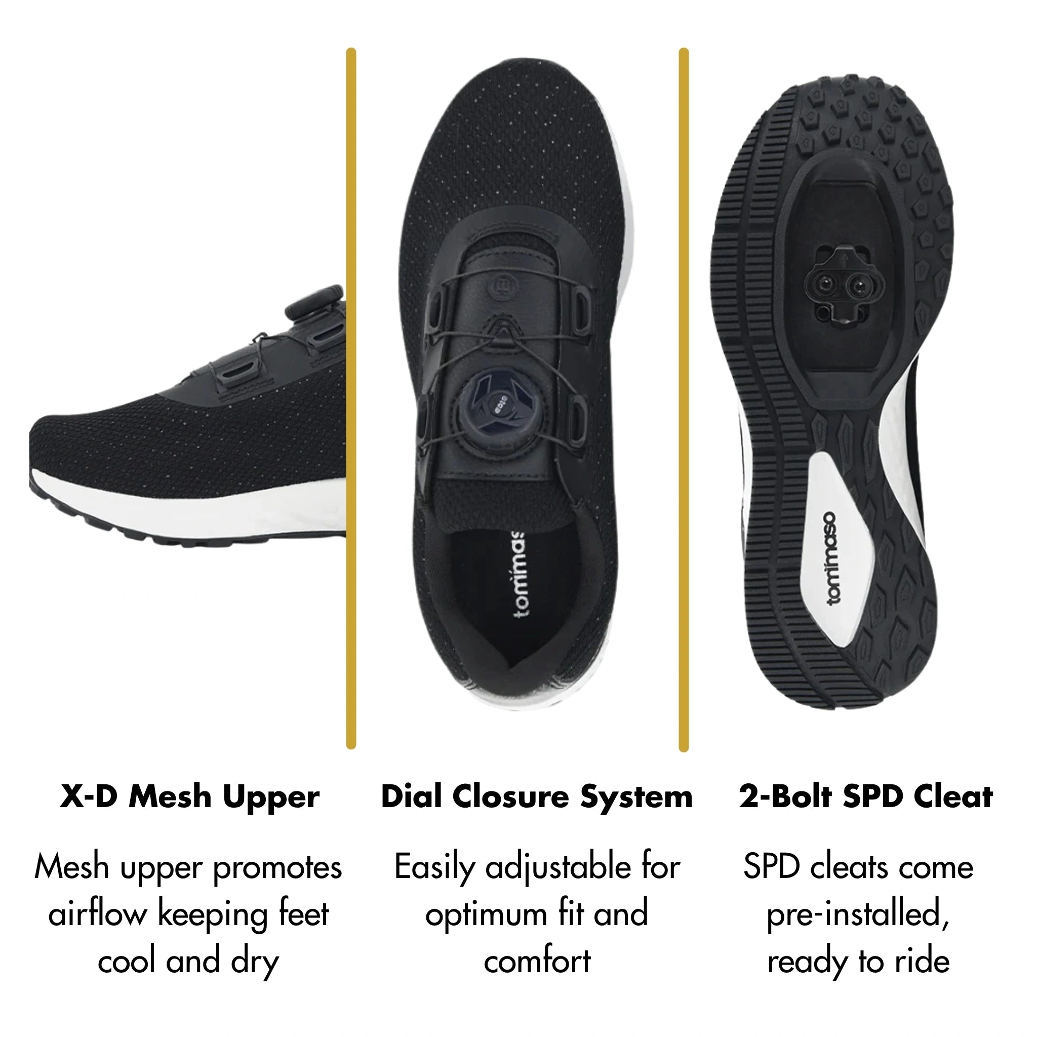 Capri DialFit  - Indoor Cycling - SPD Cleats Included