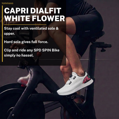 Capri DialFit  - Indoor Cycling - SPD Cleats Included