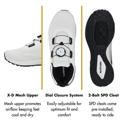 Capri DialFit  - Indoor Cycling - SPD Cleats Included