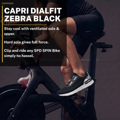 Capri DialFit  - Indoor Cycling - SPD Cleats Included