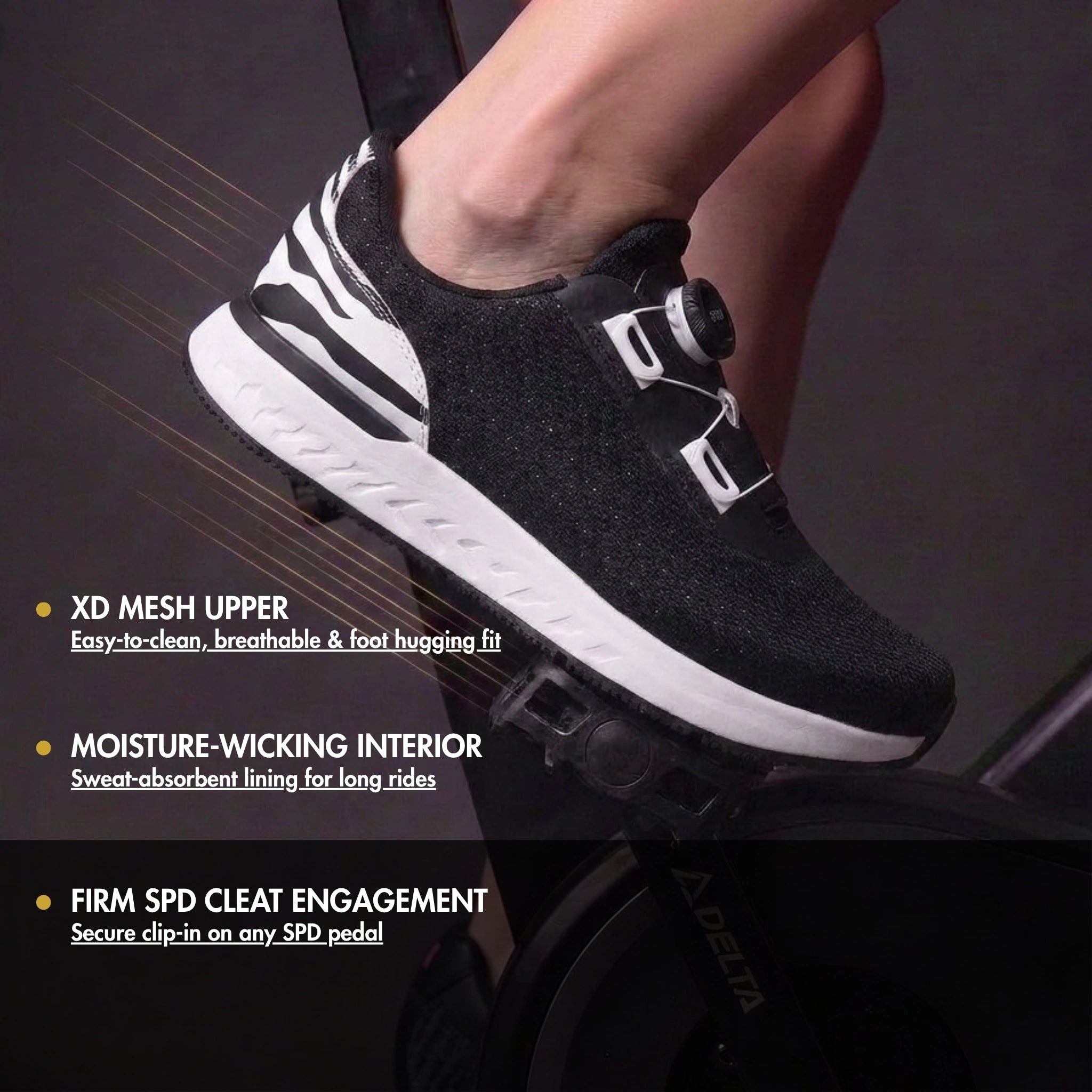 Capri DialFit  - Indoor Cycling - SPD Cleats Included