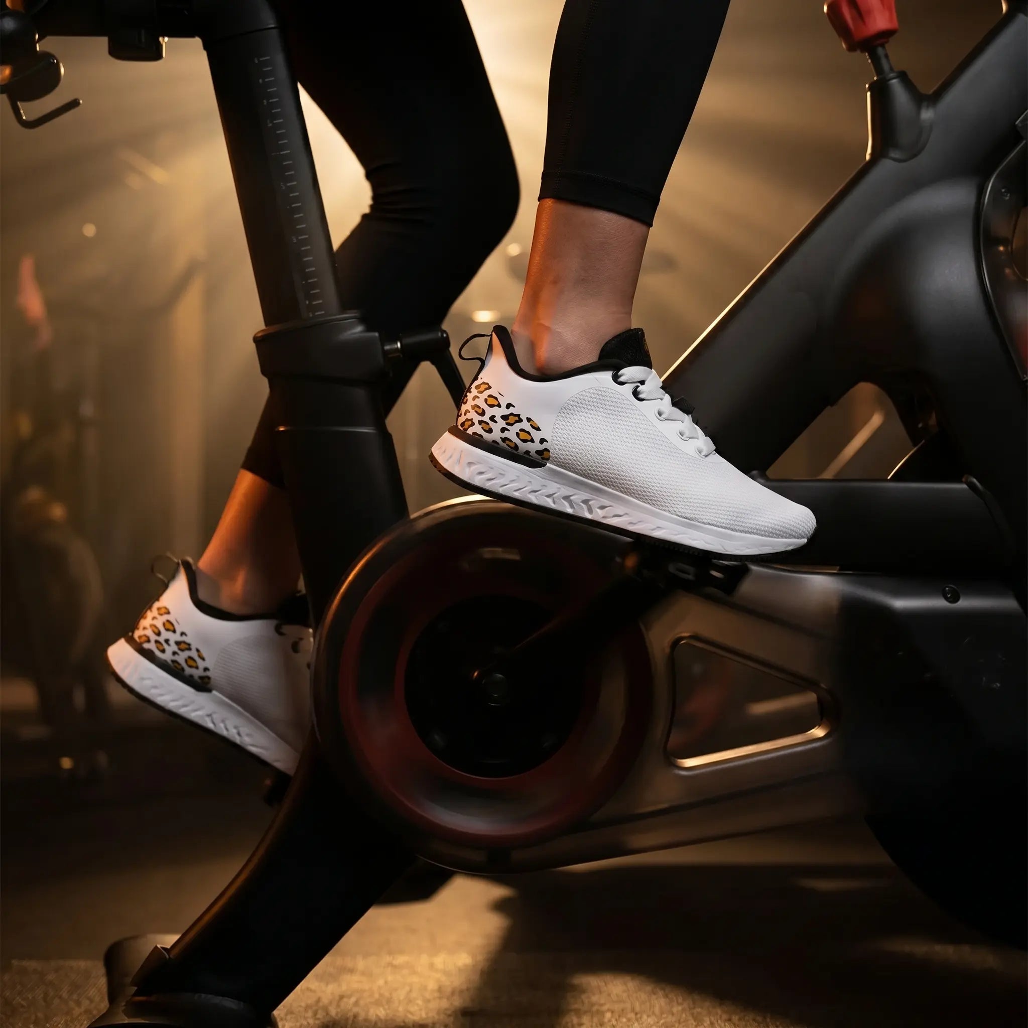 Capri II White Women's Indoor Cycling Shoes