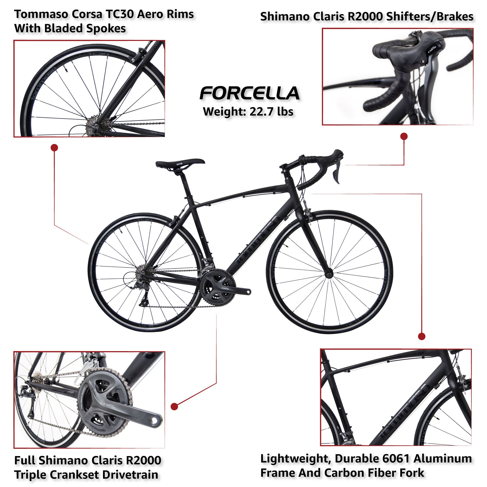 Forcella - Road Bike