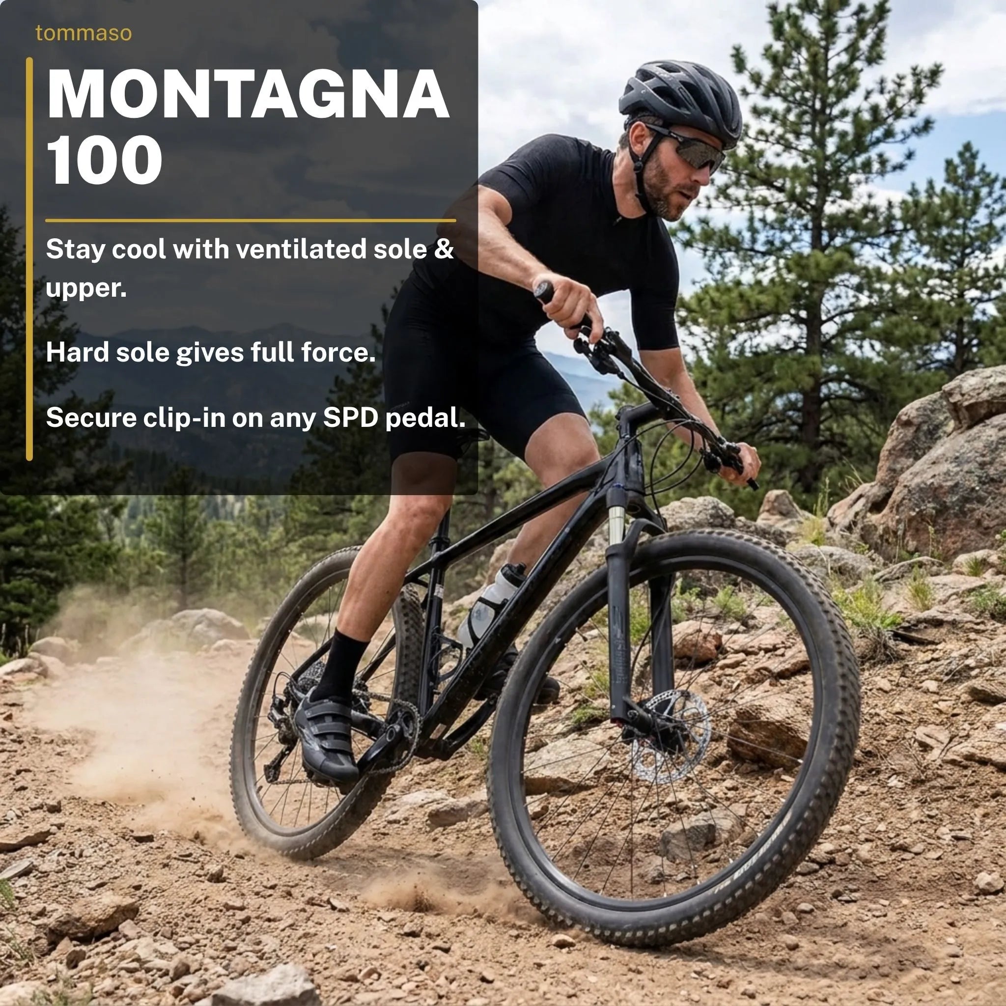 Montagna 100 - Mountain Biking / SPD Cleat Included