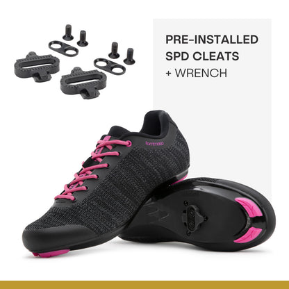 Pista Aria Knit - Indoor Cycling / SPD Cleats Included