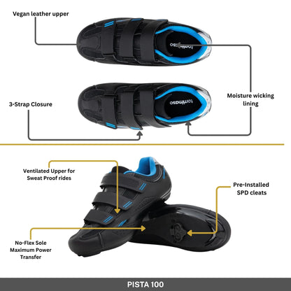 Pista 100 - Indoor Cycling / SPD Cleats Included