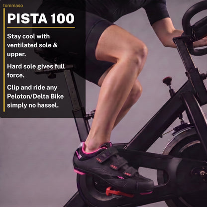 Pista 100 - Peloton Cycling Shoes - Delta Cleats Included