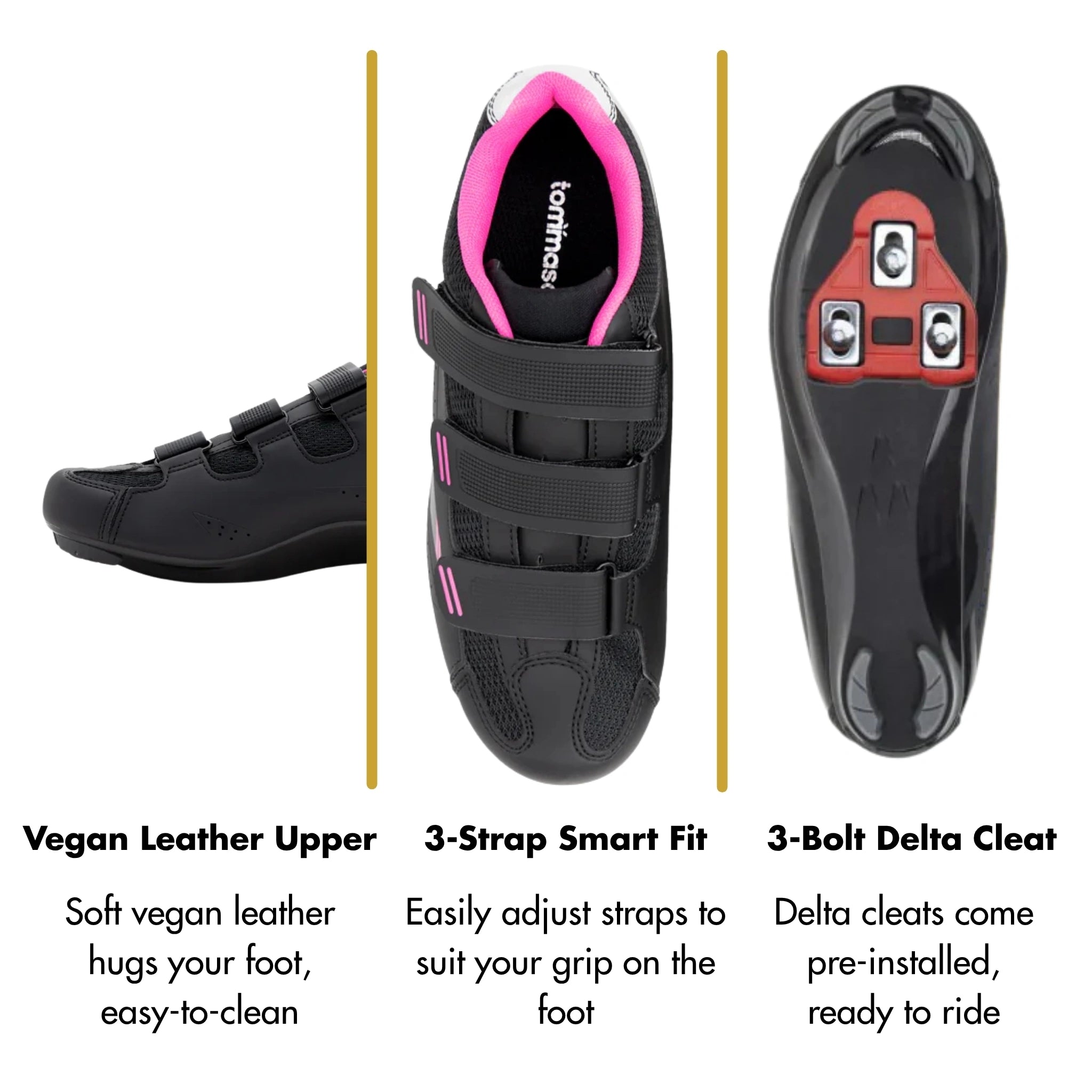 Pista 100 - Peloton Cycling Shoes - Delta Cleats Included