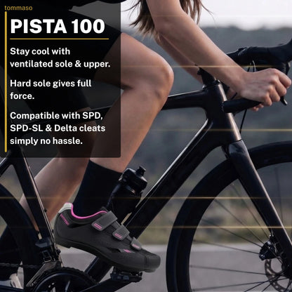 Women's Pista 100 Pink - Road Cycling