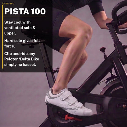 Pista 100 - Peloton Cycling Shoes - Delta Cleats Included