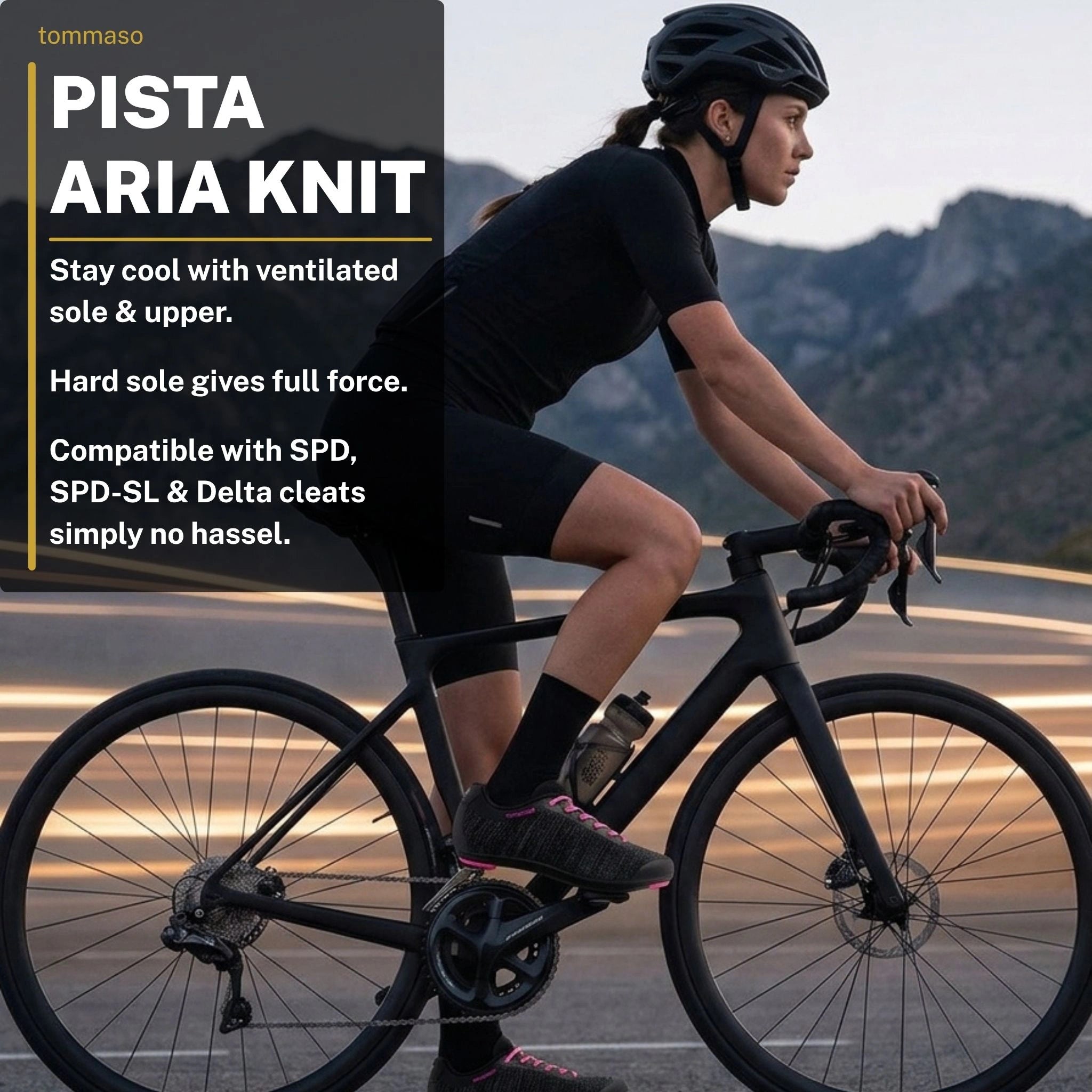 Pista Aria Knit - Road Cycling