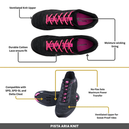 Pista Aria Knit - Road Cycling