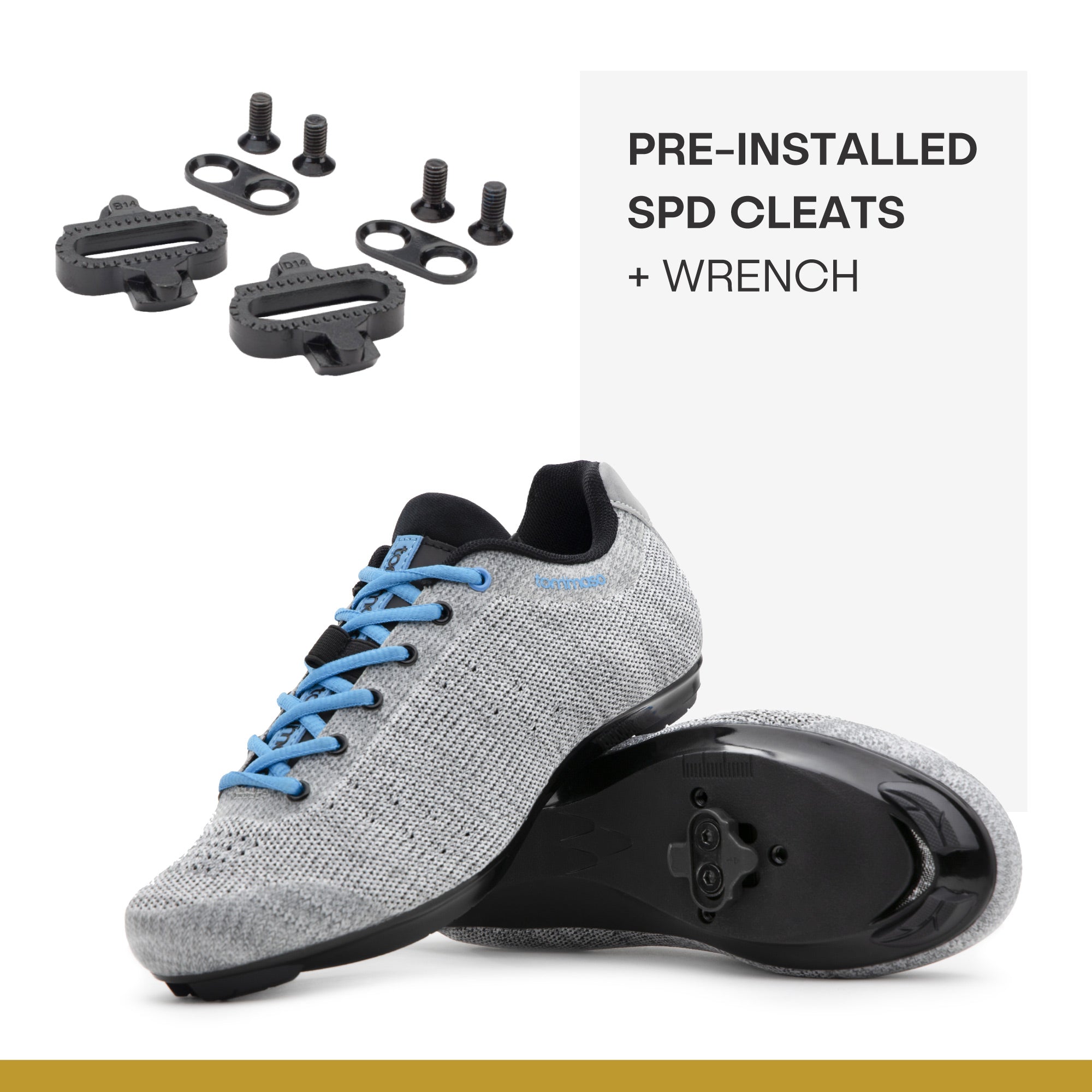 Pista Aria Knit - Indoor Cycling / SPD Cleats Included – Tommaso