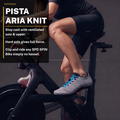 Pista Aria Knit - Indoor Cycling / SPD Cleats Included
