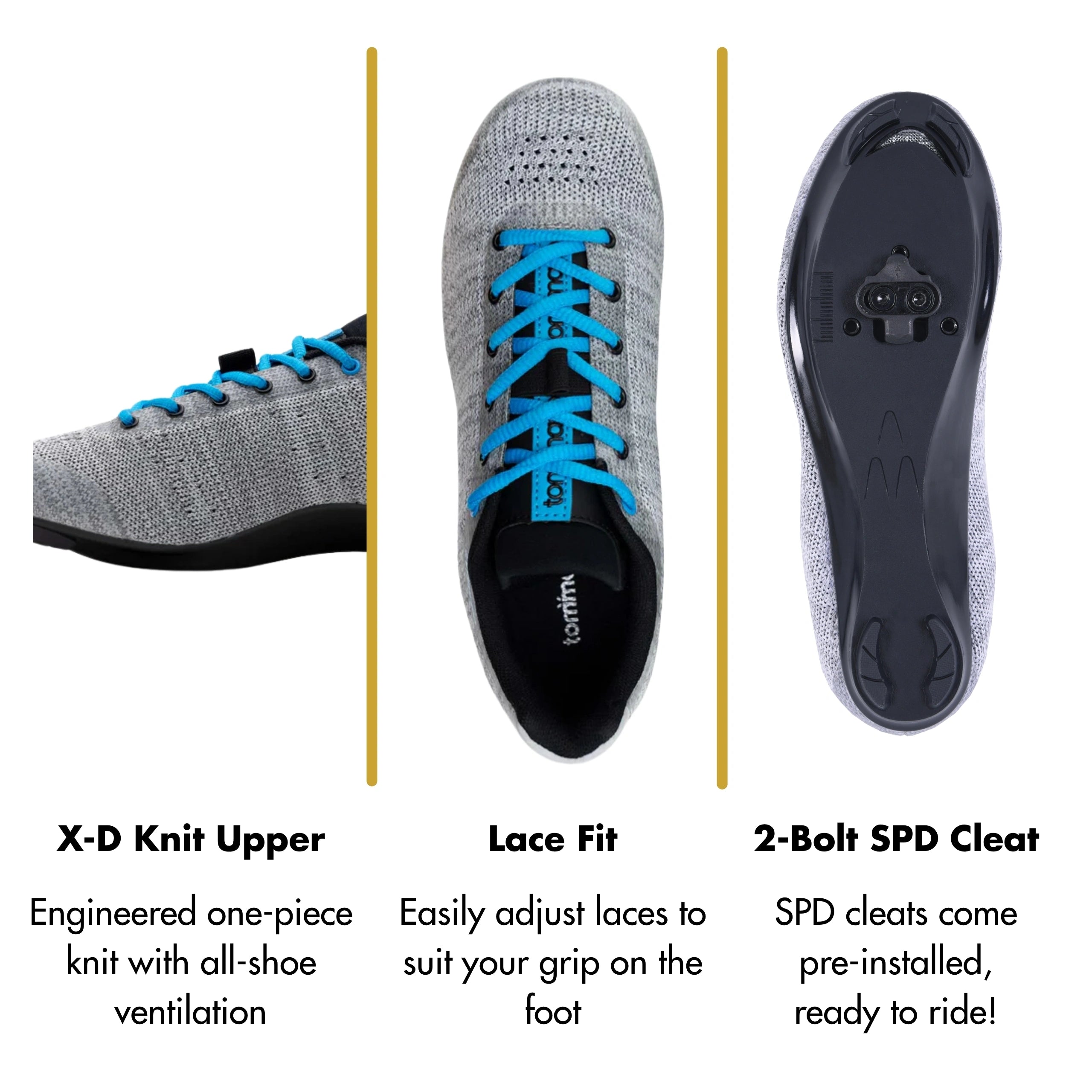 Pista Aria Knit - Indoor Cycling / SPD Cleats Included