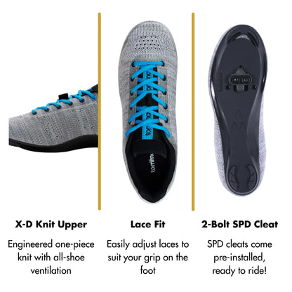 Pista Aria Knit - Indoor Cycling / SPD Cleats Included