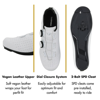 Pista Duale Elite Indoor Cycling / SPD Cleats Included