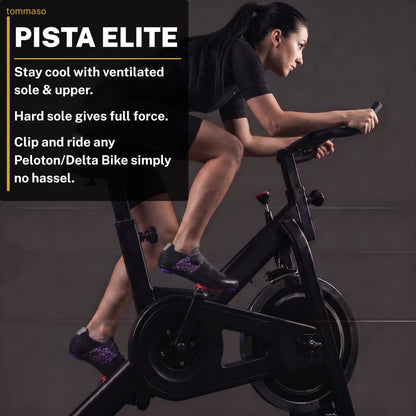 Pista Elite - Peloton Cycling Shoes - Delta Cleats Included