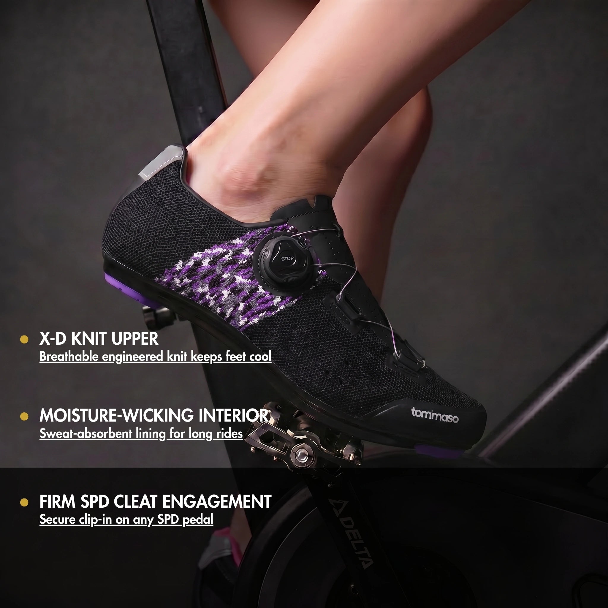 Pista Elite - Indoor Cycling / SPD Cleats Included