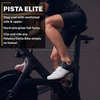 Pista Elite - Peloton Cycling Shoes - Delta Cleats Included