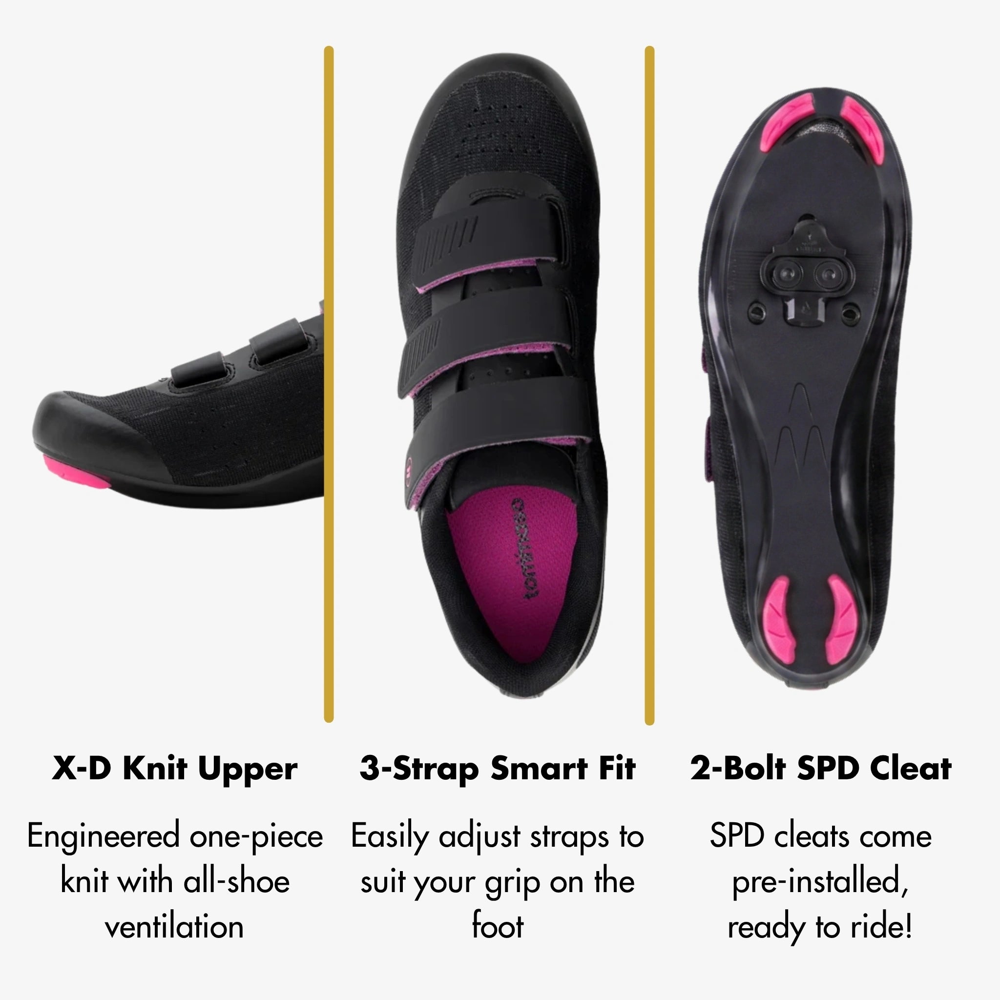Pista Knit - Indoor Cycling / SPD Cleats Included