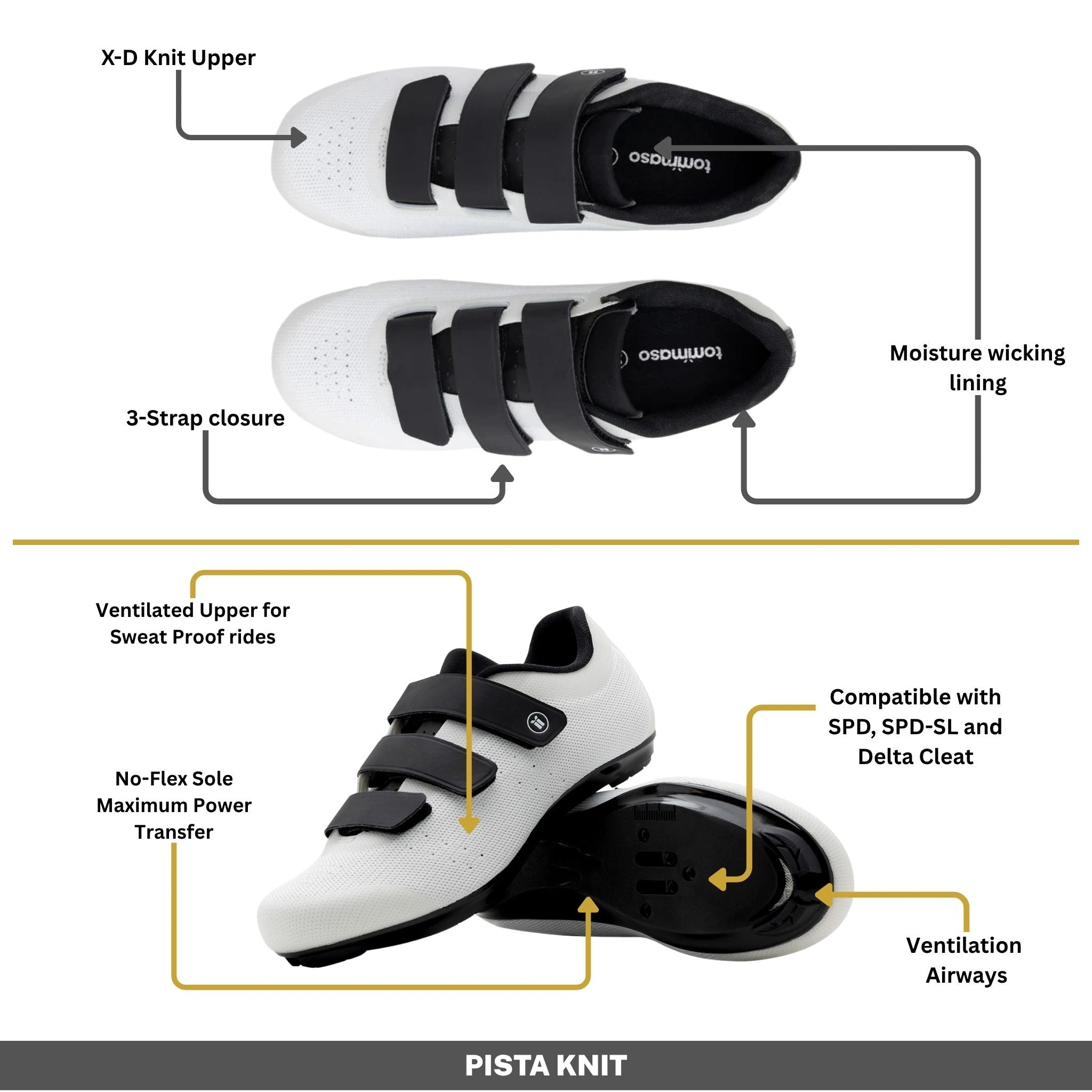 Pista Knit - Road Cycling