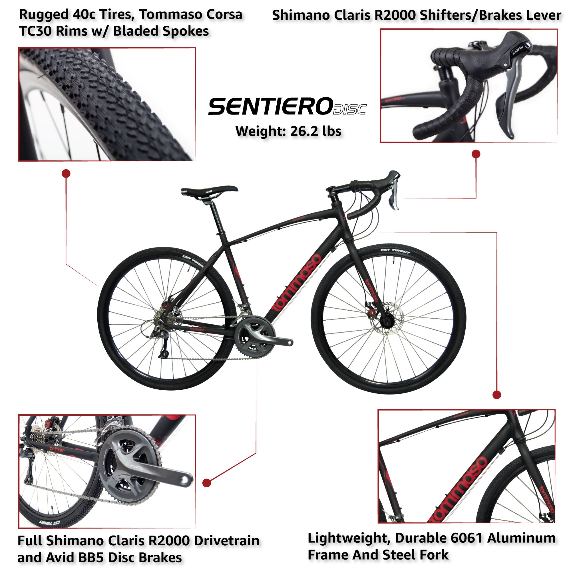 tommaso gravel bike Tommaso Cycling Sentiero