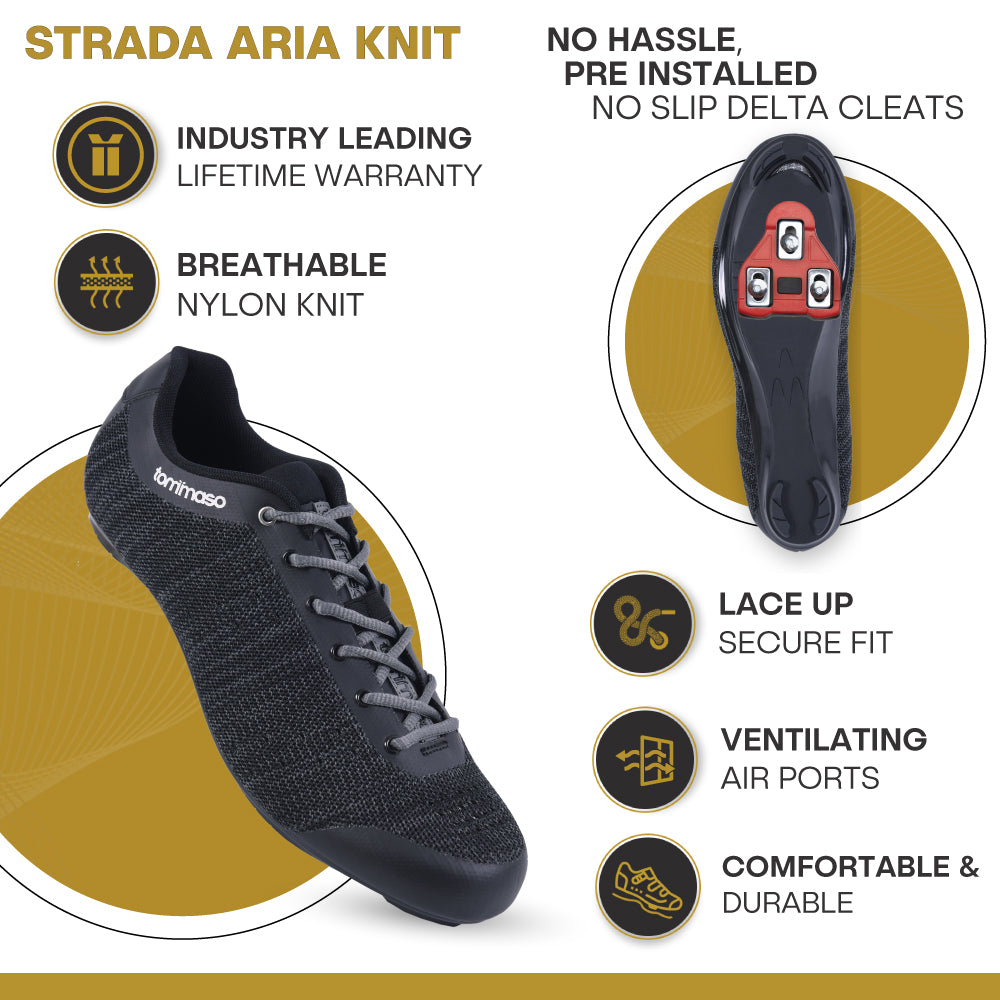 Strada Aria - Peloton / Delta Cleats Included