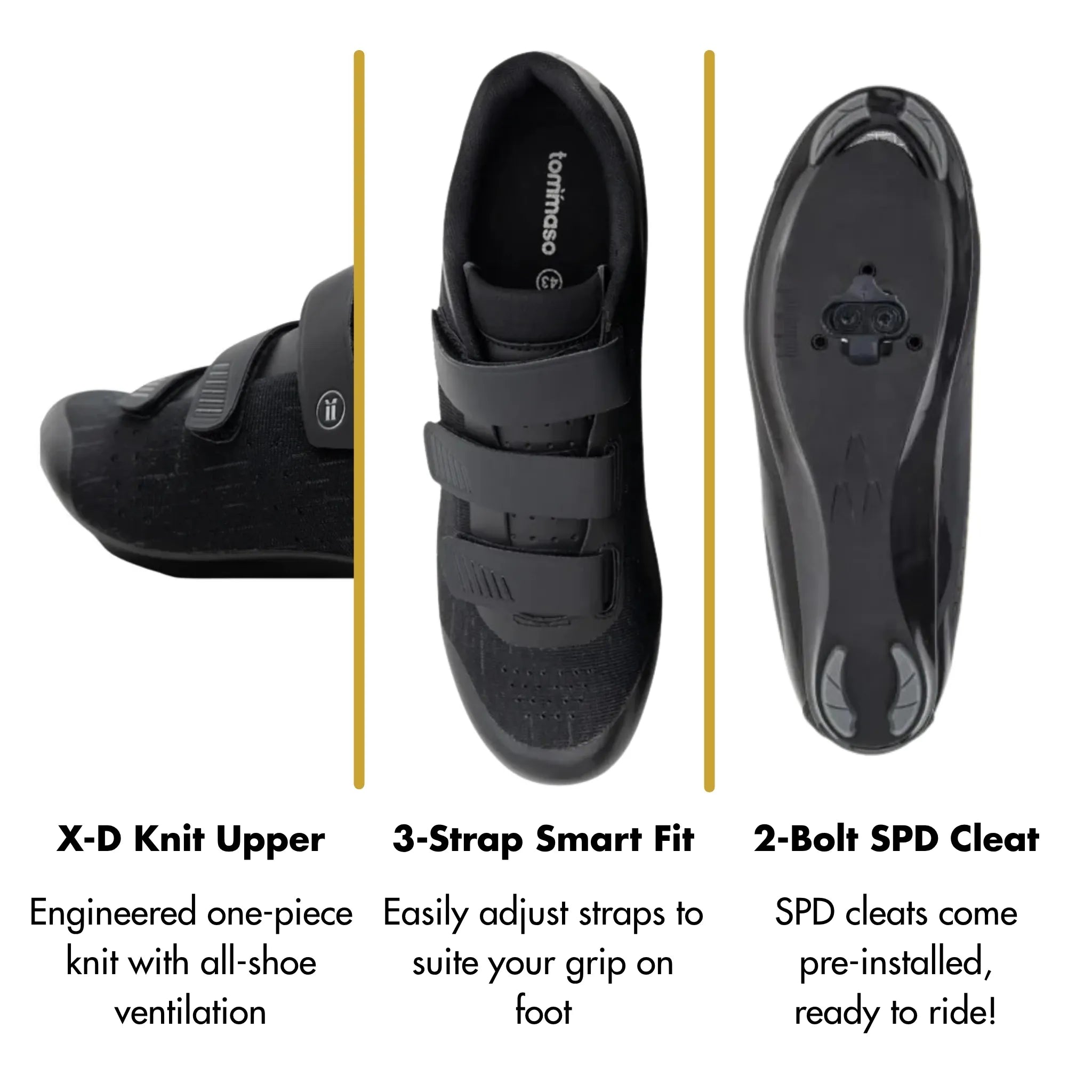 Strada 100 Knit - Indoor Cycling / SPD Cleats Included
