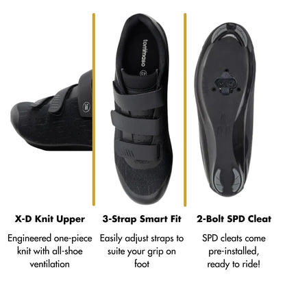 Strada 100 Knit - Indoor Cycling / SPD Cleats Included
