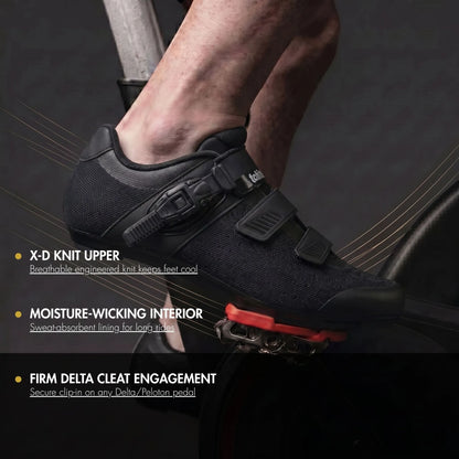 Strada 200 Knit - Peloton Cycling Shoes - Delta Cleats Included
