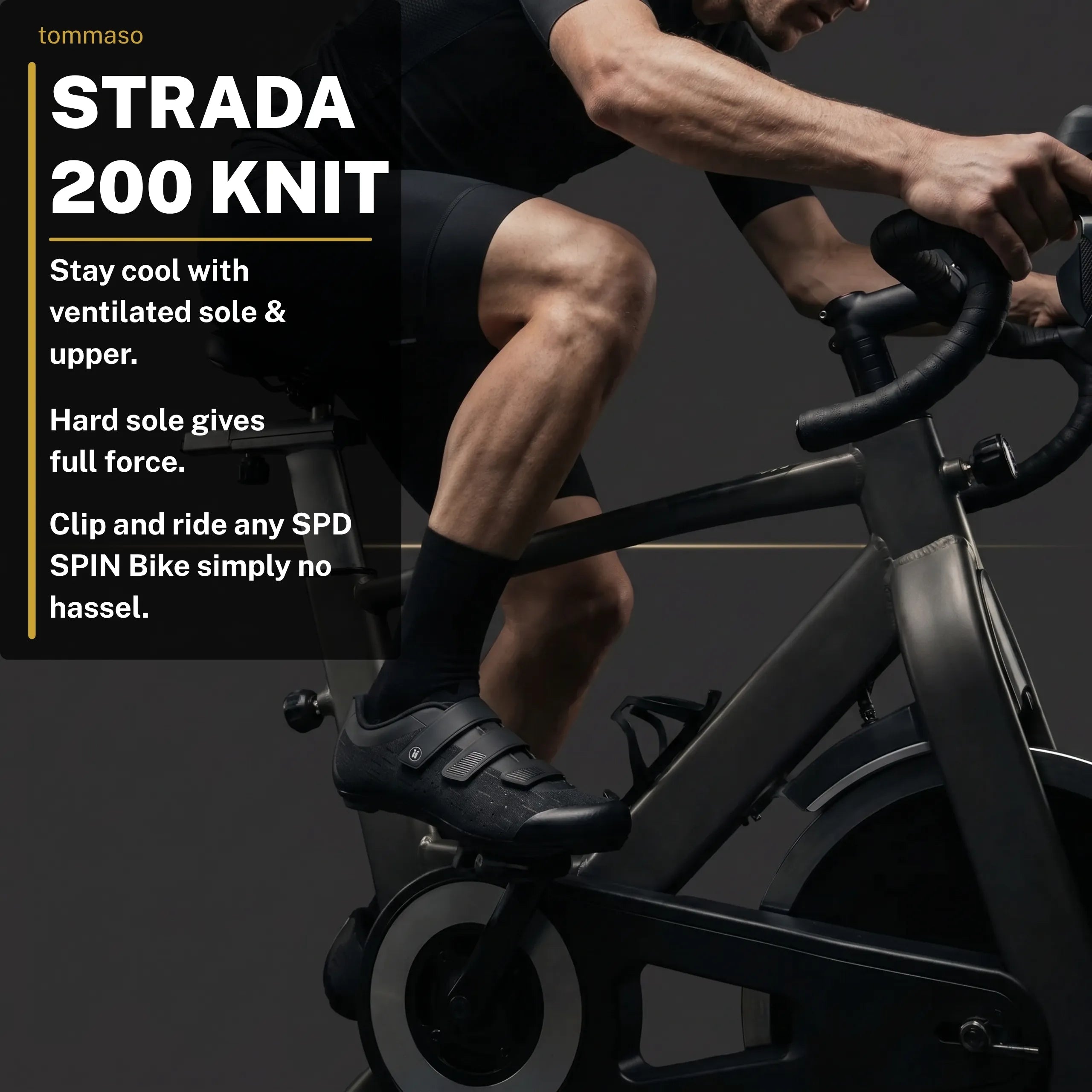 Strada 200 Knit - Indoor Cycling / SPD Cleats Included