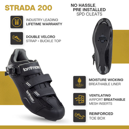 Strada 200 - Indoor Cycling / SPD Cleats Included